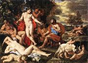 Nicolas Poussin Midas and Bacchus oil on canvas